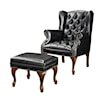 Coaster Accent Seating Chair and Ottoman