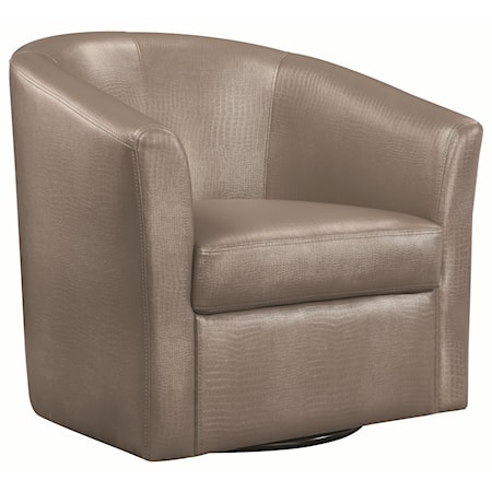 Contemporary Styled Accent Swivel Chair