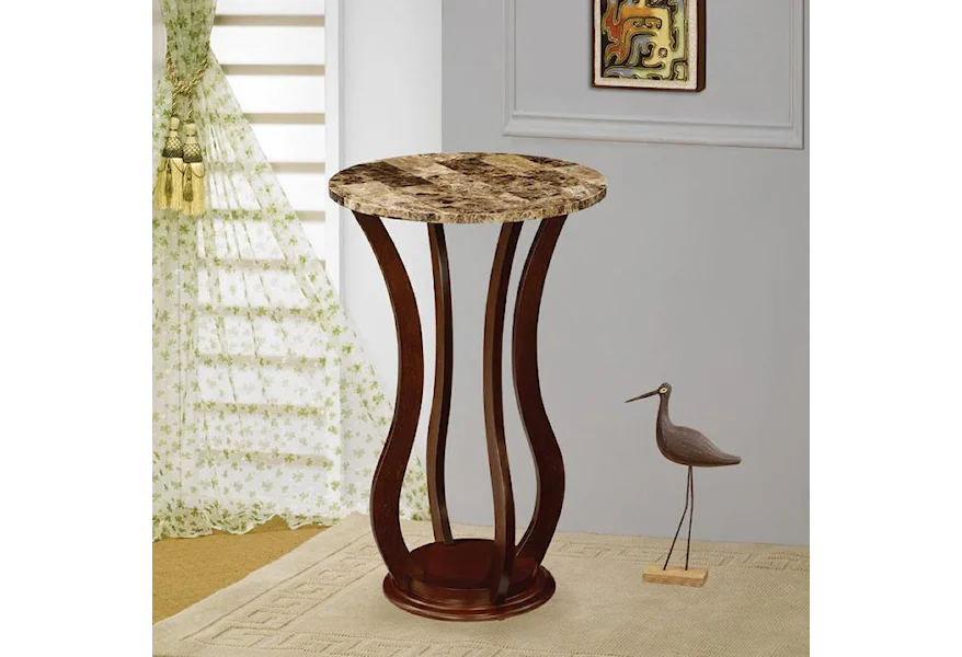 Accent Stands Round Plant Stand by Coaster at Furniture Discount Warehouse TM