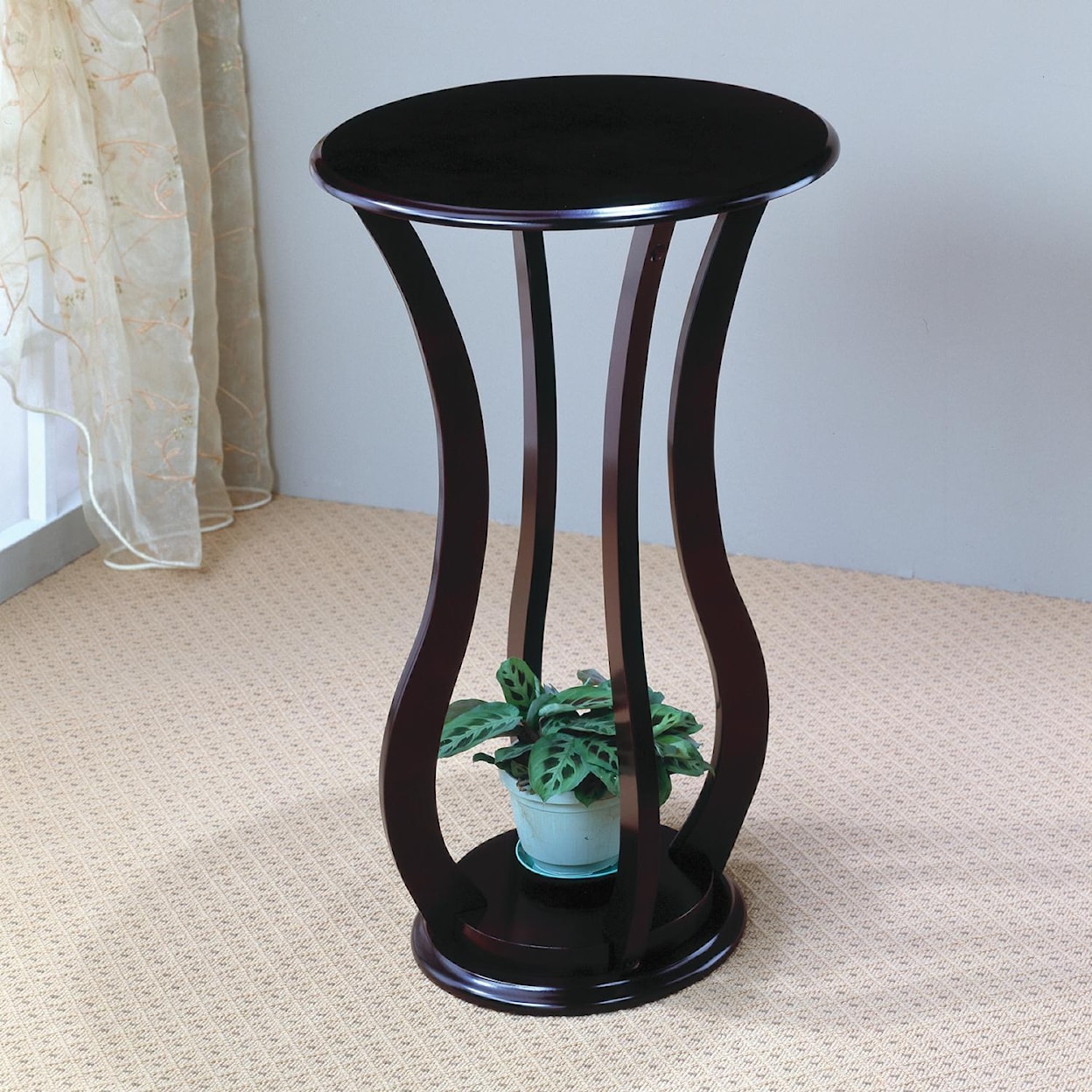 Coaster Accent Stands Round Plant Stand