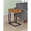 Coaster Accent Tables ACCENT TABLE NUTMEG | W/ POWER STRIP & USB P