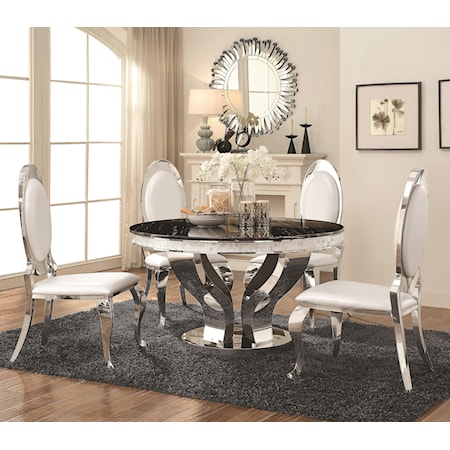 5 Piece Dining Table Set