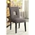 Coaster Andenne Upholstered Side Chair with Square Cutout in Seat Back