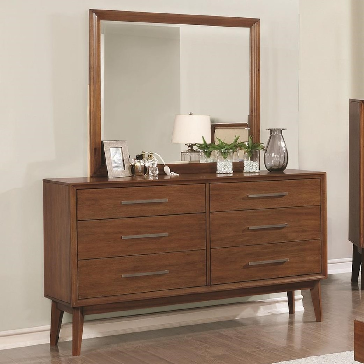 Coaster Furniture Banning Dresser and Mirror Combo