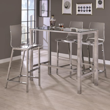 Bar Table and Stool Set