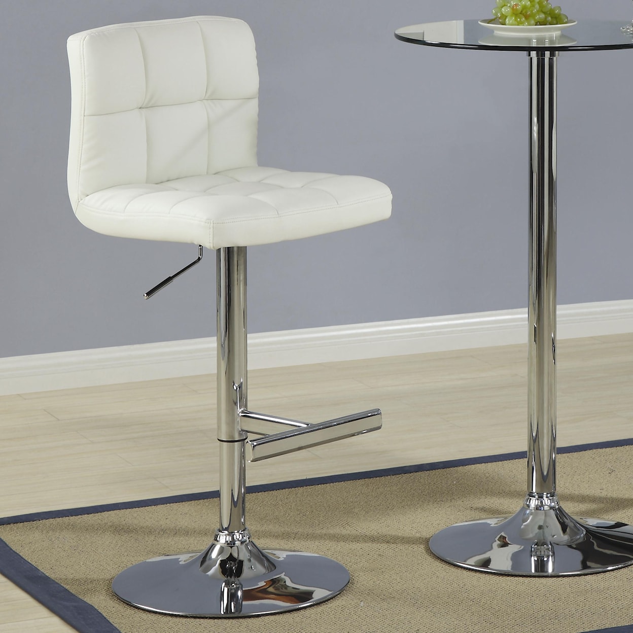 Coaster Bar Units and Bar Tables Stool (Cream)