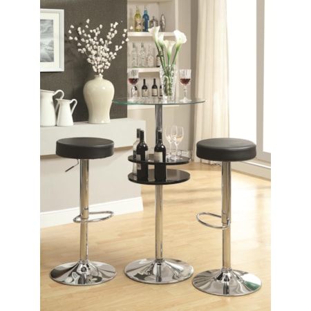 Black Bar Table