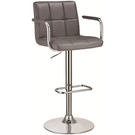 Bar Stool with Adjustable Seat and Foot Rest