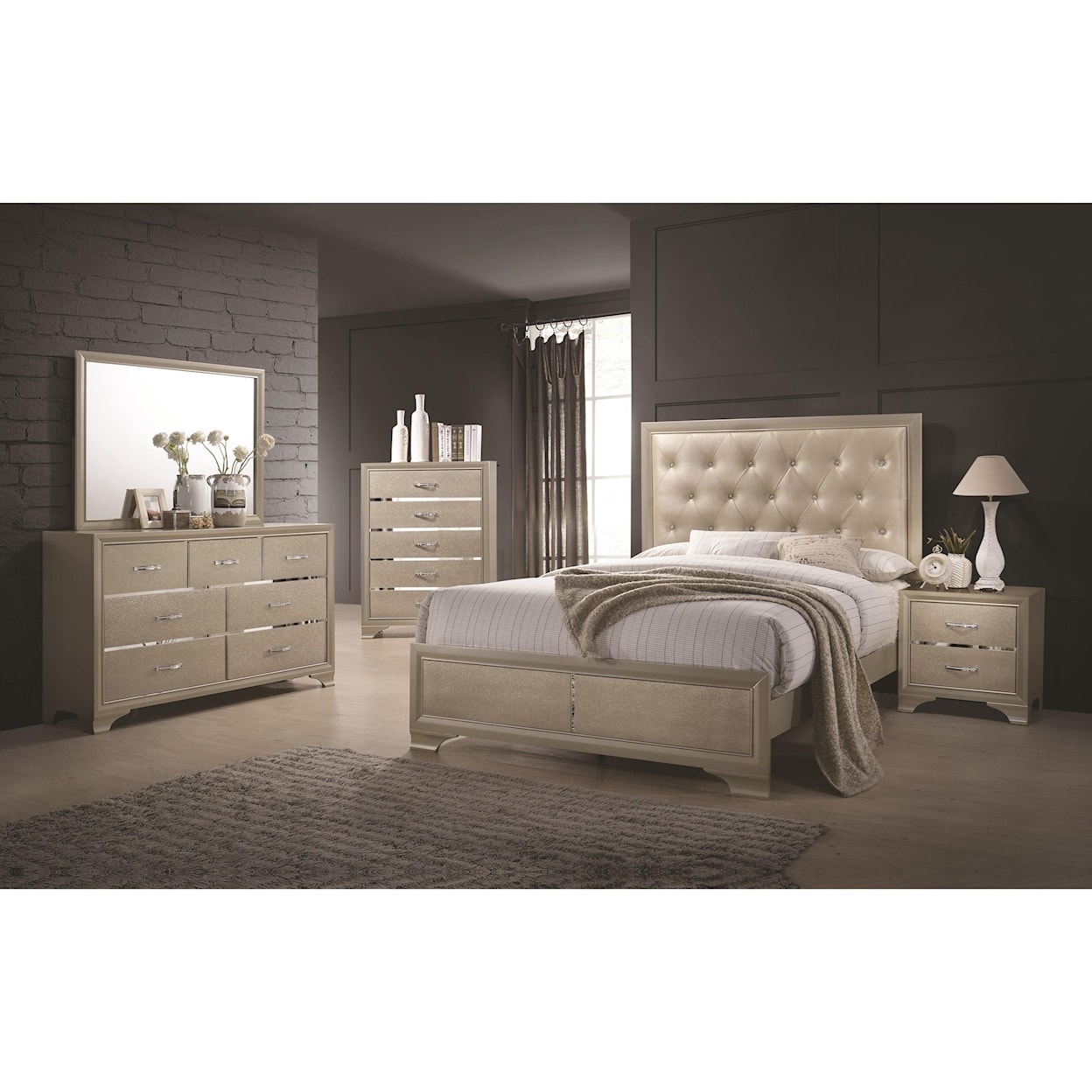 Coaster Beaumont King Bed