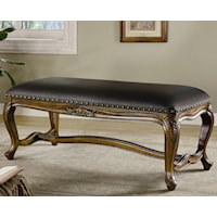 Traditional Upholstered Bench