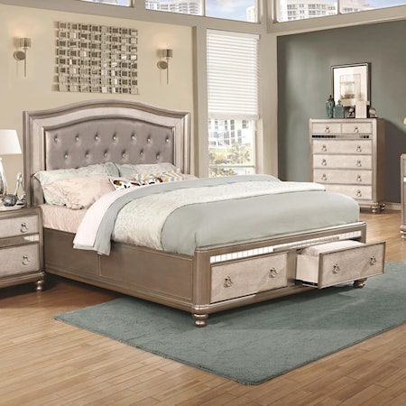 Upholstered Queen Bed