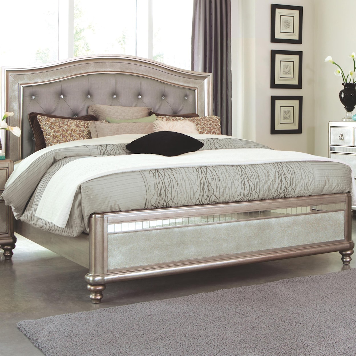 Michael Alan CSR Select Bling Game Cal King Bed