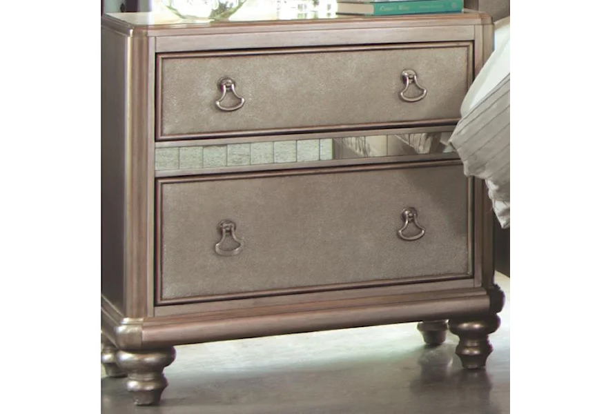 Bling Game Nightstand with 2 Drawers by Coaster at Rife's Home Furniture