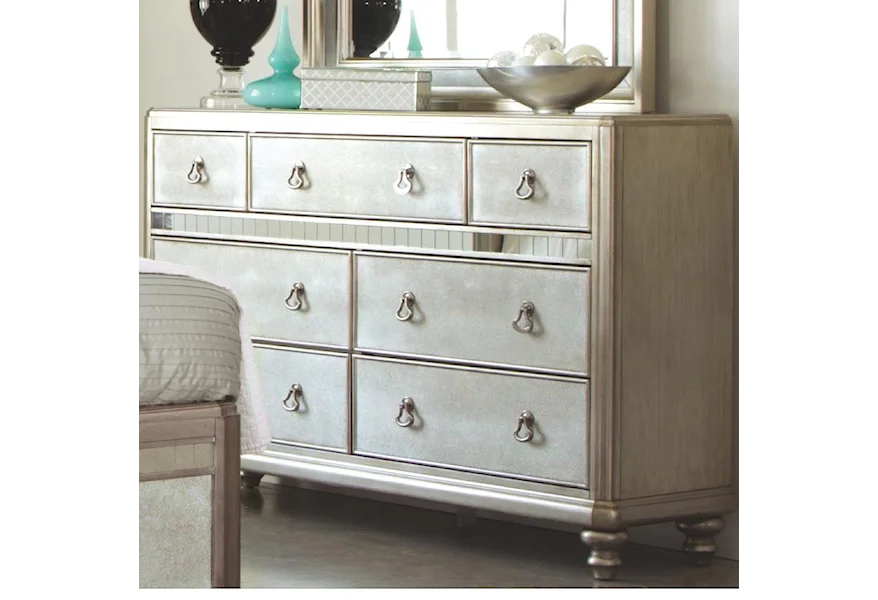 Bling Game Dresser with 7 Drawers by Coaster at A1 Furniture & Mattress