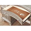 Coaster Bling Game Vanity Desk with 7 Drawers