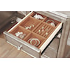 Coaster Bling Game Vanity Desk with 7 Drawers