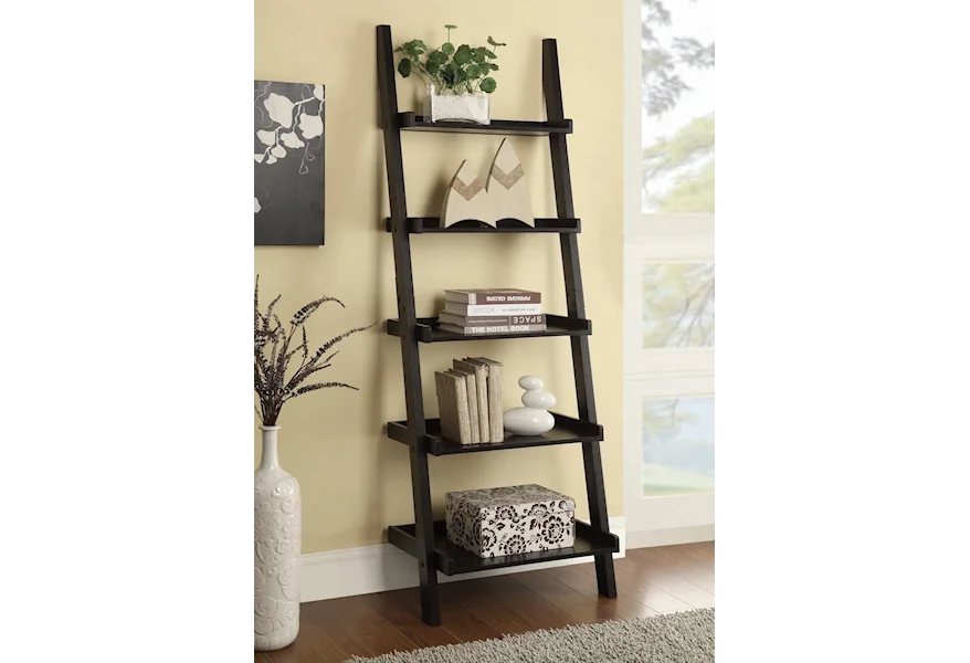 Bookcases Ladder Bookcase by Coaster at Furniture Discount Warehouse TM