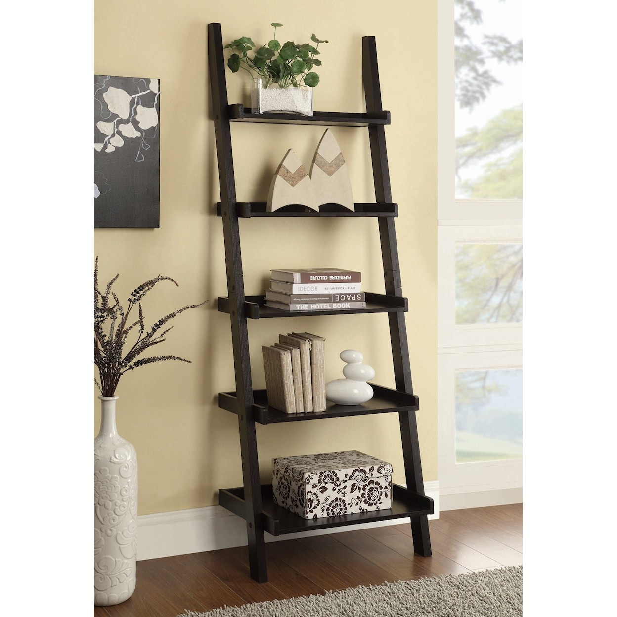 Coaster Bookcases Ladder Bookcase