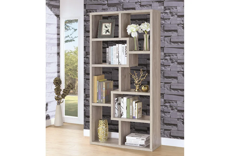 Bookcases 8 Shelf Bookcase by Coaster at Furniture Discount Warehouse TM