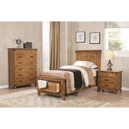 7PC Twin Bedroom Group