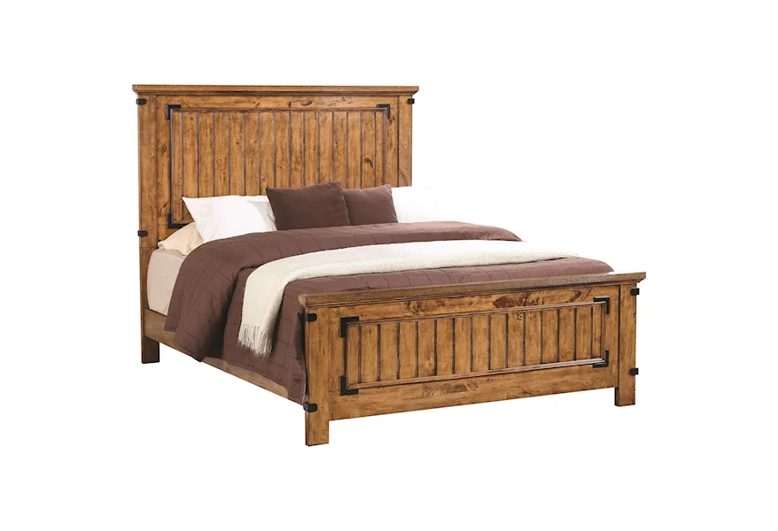 Brenner King Panel Bed by Coaster at Z & R Furniture