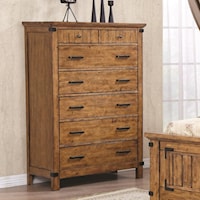 7 Drawer Chest with Felt Lined Drawers