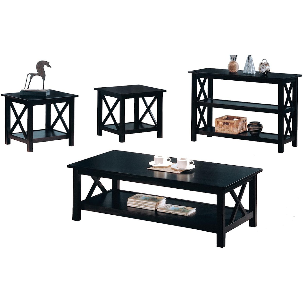 Michael Alan CSR Select Briarcliff 3 Piece Table Set