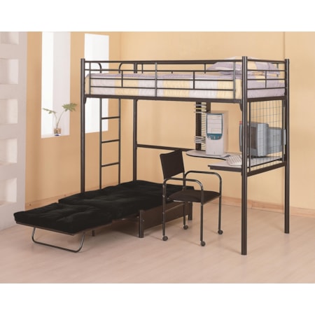 Twin Loft Bunk Bed