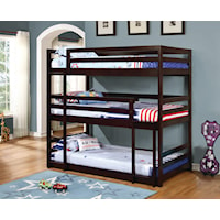 Triple Layer Bunk Bed