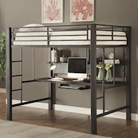 Workstation Full Loft Bed