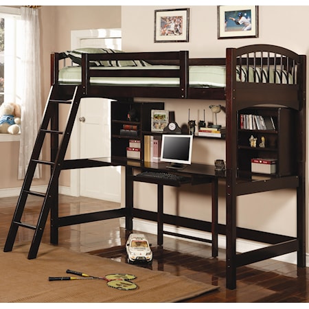 Twin Workstation Bunk