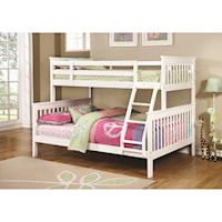 Traditional Twin over Full Bunk Bed