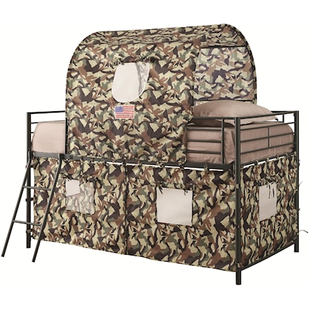 Camouflage Tent Bed