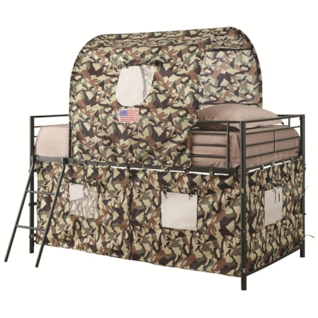 Camouflage Tent Bed