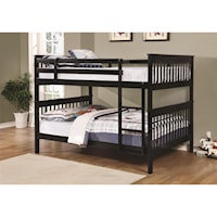 Traditional Full over Full Bunk Bed