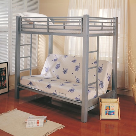 Twin Over Futon Bunk Bed