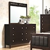 Coaster Carlton Dresser and Mirror Combo