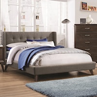 California King Wing Bed