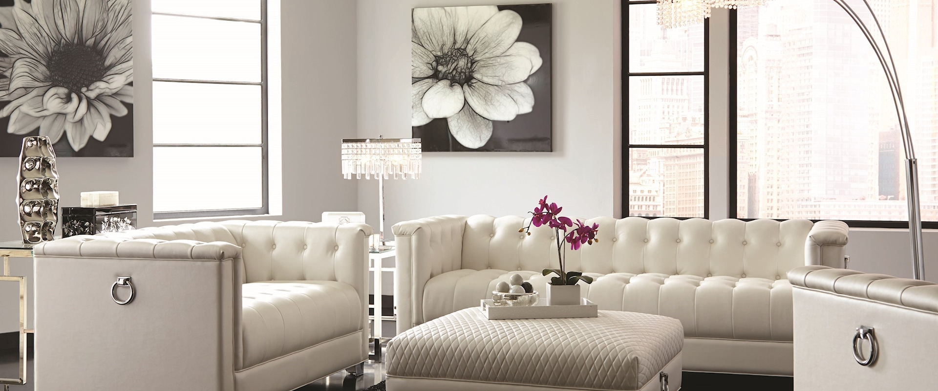 Chic Living Room Group