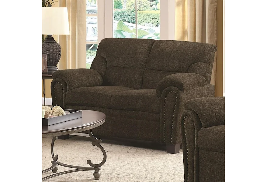Clemintine by Coaster Loveseat by Coaster at Value City Furniture