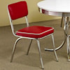 Coaster Cleveland Chrome Plated Side Chair