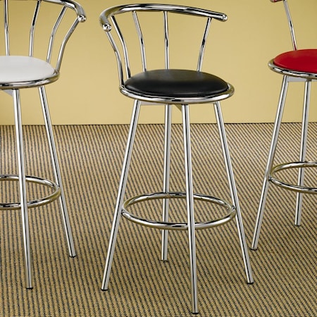 Chrome Plated Bar Stool