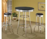 Coaster Cleveland 50's Soda Fountain Bar Table