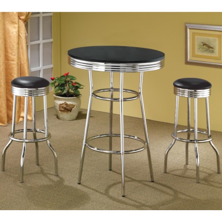 50&apos;s Soda Fountain Bar Table