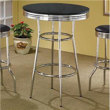 50's Soda Fountain Bar Table