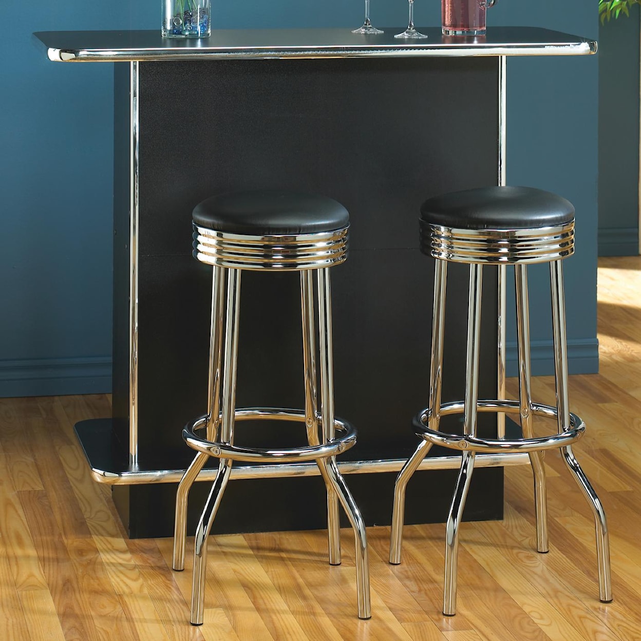 Coaster Cleveland Soda Fountain Bar Stool