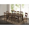 Coaster Coleman 9pc Dining Room Group