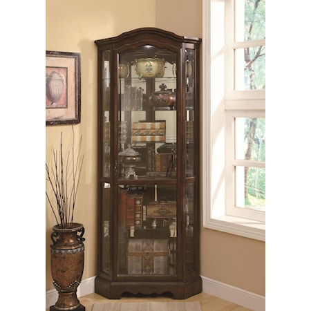 Corner Curio Cabinet