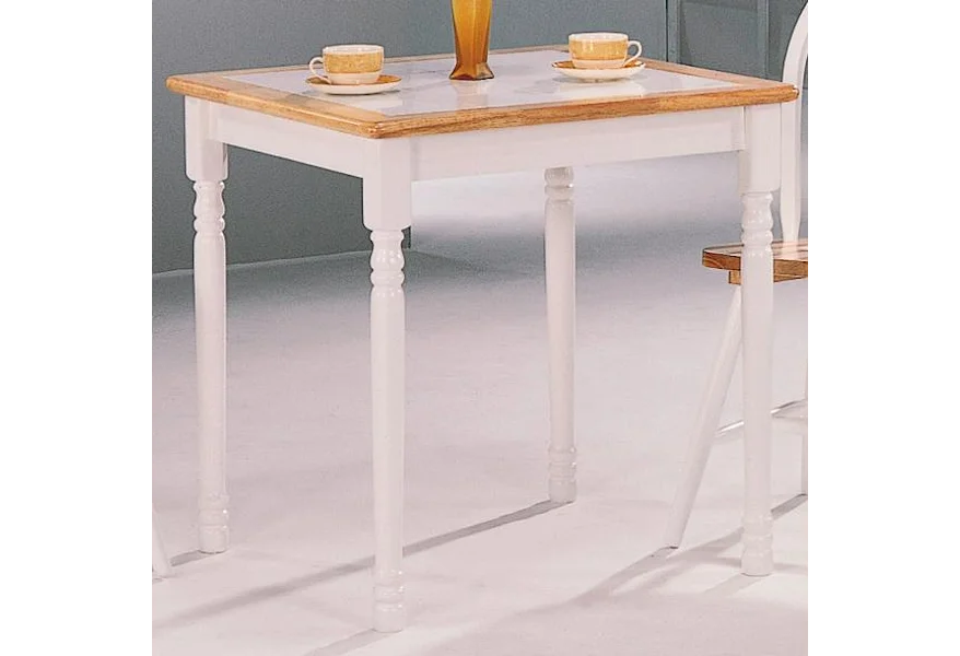 Damen Table by Coaster at A1 Furniture & Mattress