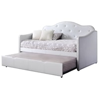 Upholstered Daybed with Trundle